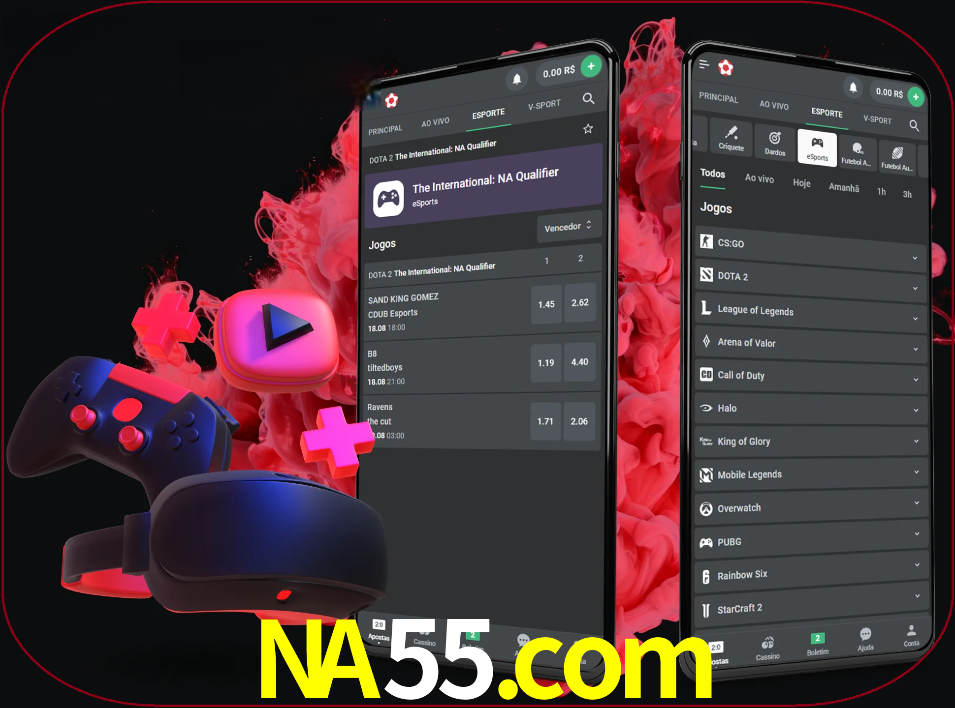 Para ter a aplicação móvel na55 no seu smartphone, basta descarregar o ficheiro apk e seguir as instruções.
