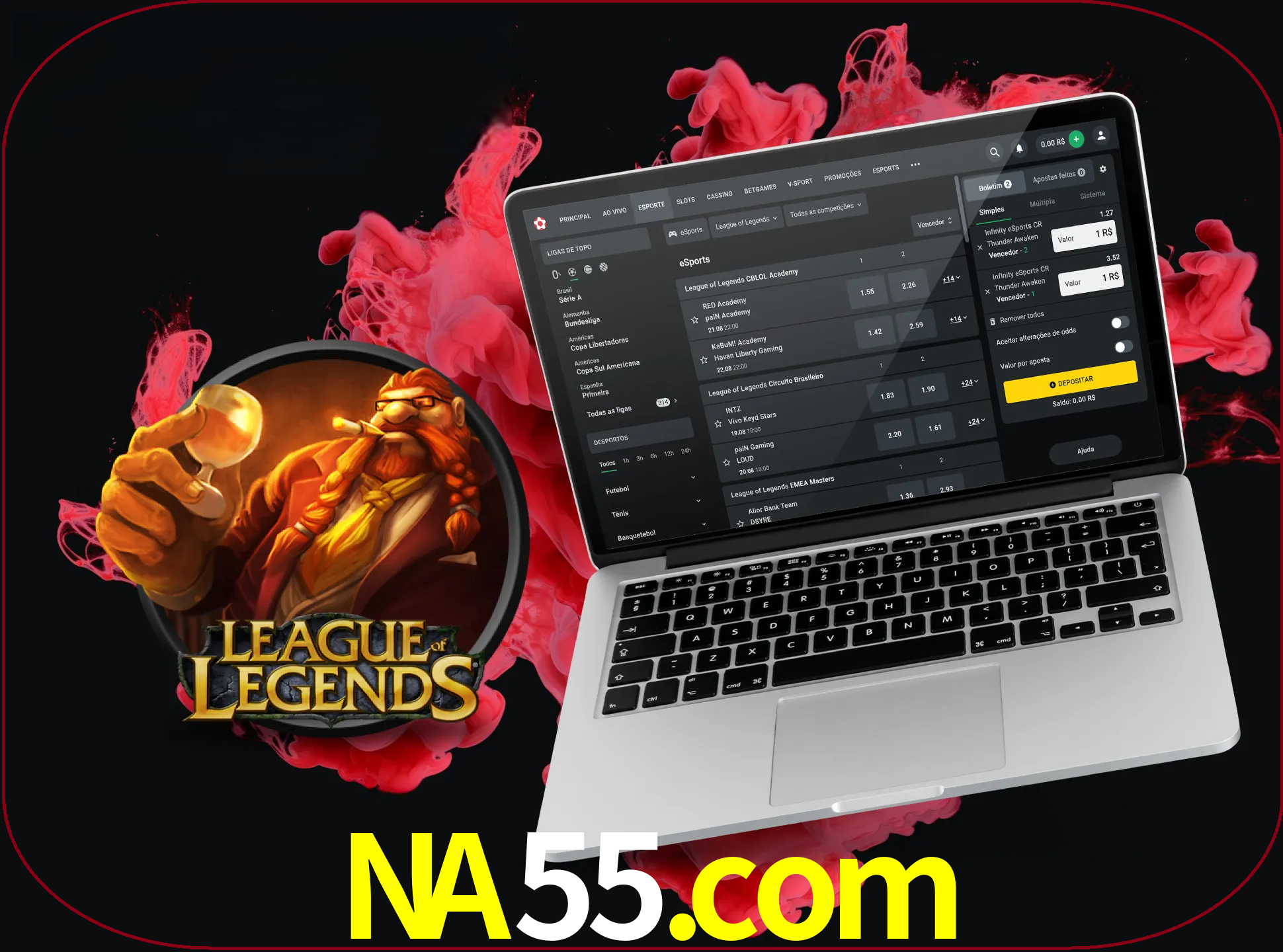 Se é um fã deste jogo, muitos torneios fantásticos que o vão surpreender estão disponíveis no na55.