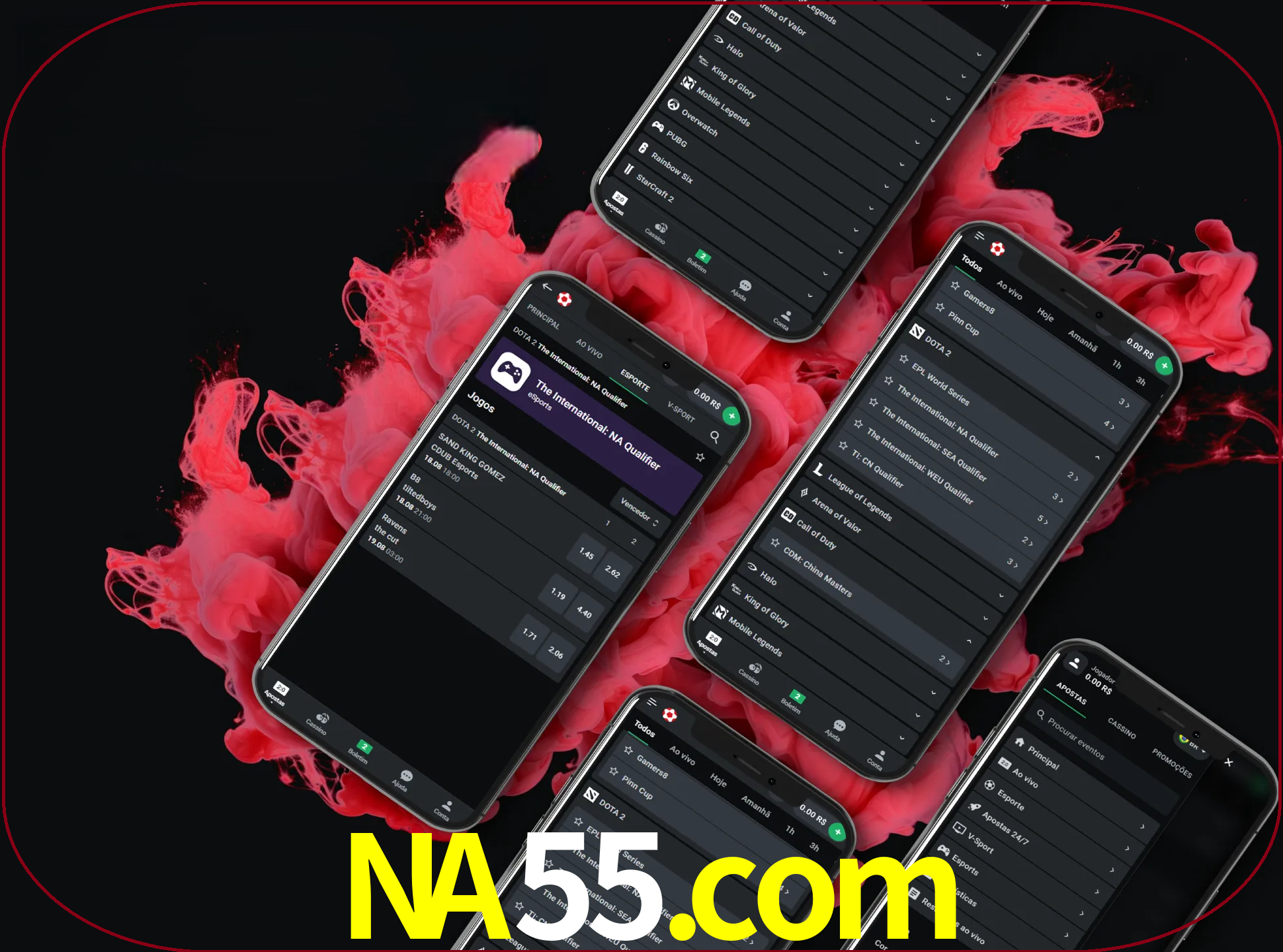 Se o seu smartphone não for compatível com a aplicação, esta opção do na55 ajudá-lo-á a desfrutar do jogo.